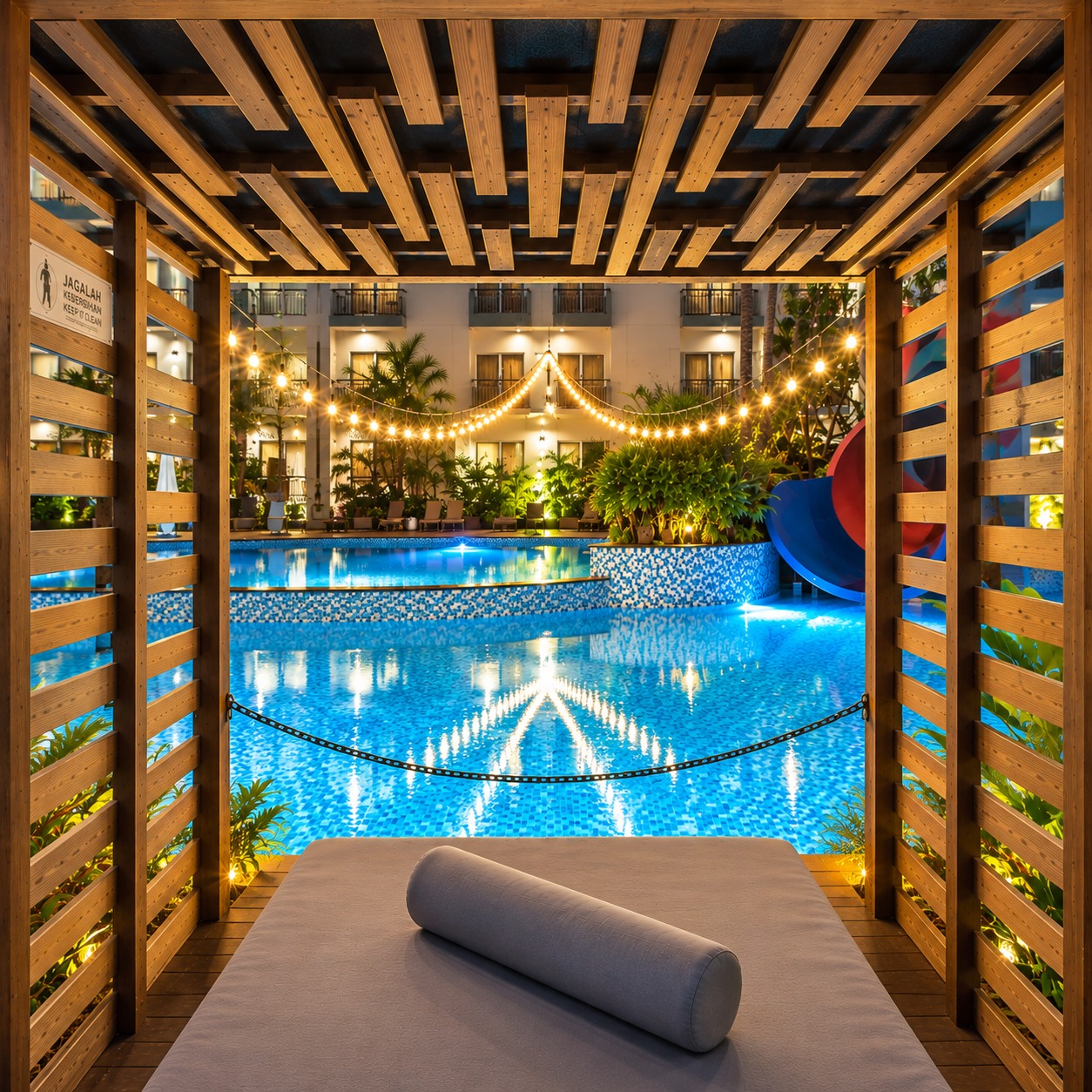 GAZEBO PRIBADI & CABANA